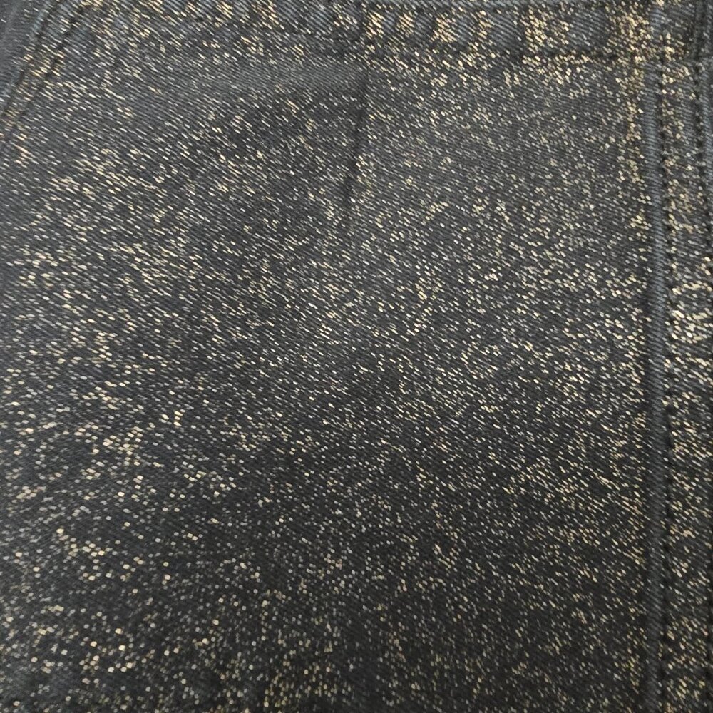 LOFT Shimmer Slim Pocket Skinny Jeans | Black Shimmer | NWT | Size 6/28 - Picture 11 of 11
